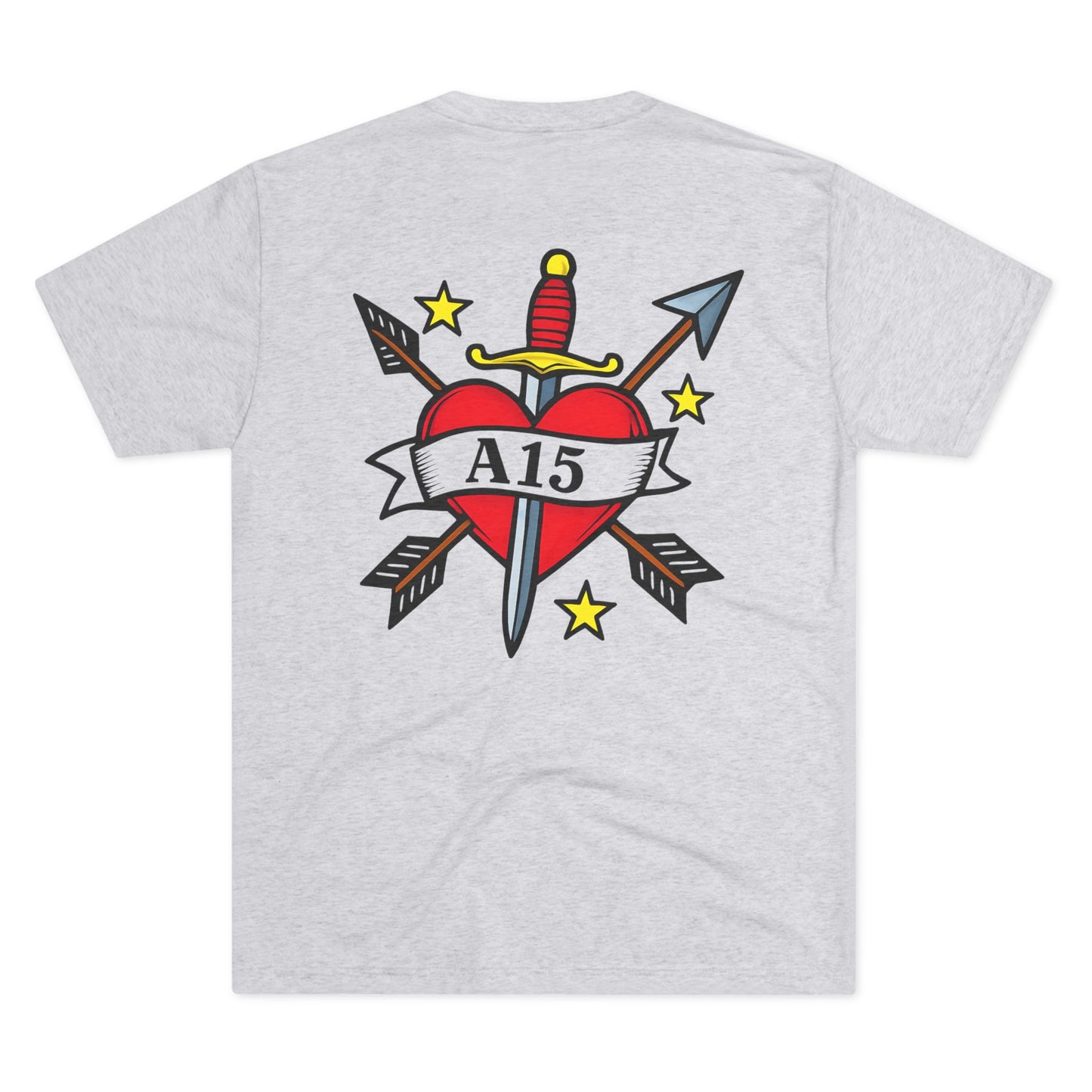 Tri-Blend A15 American Tattoo Inspired