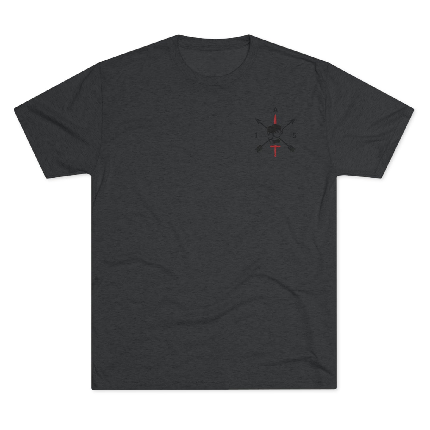 Christmas Wreath- Unisex Tri-Blend Crew Tee