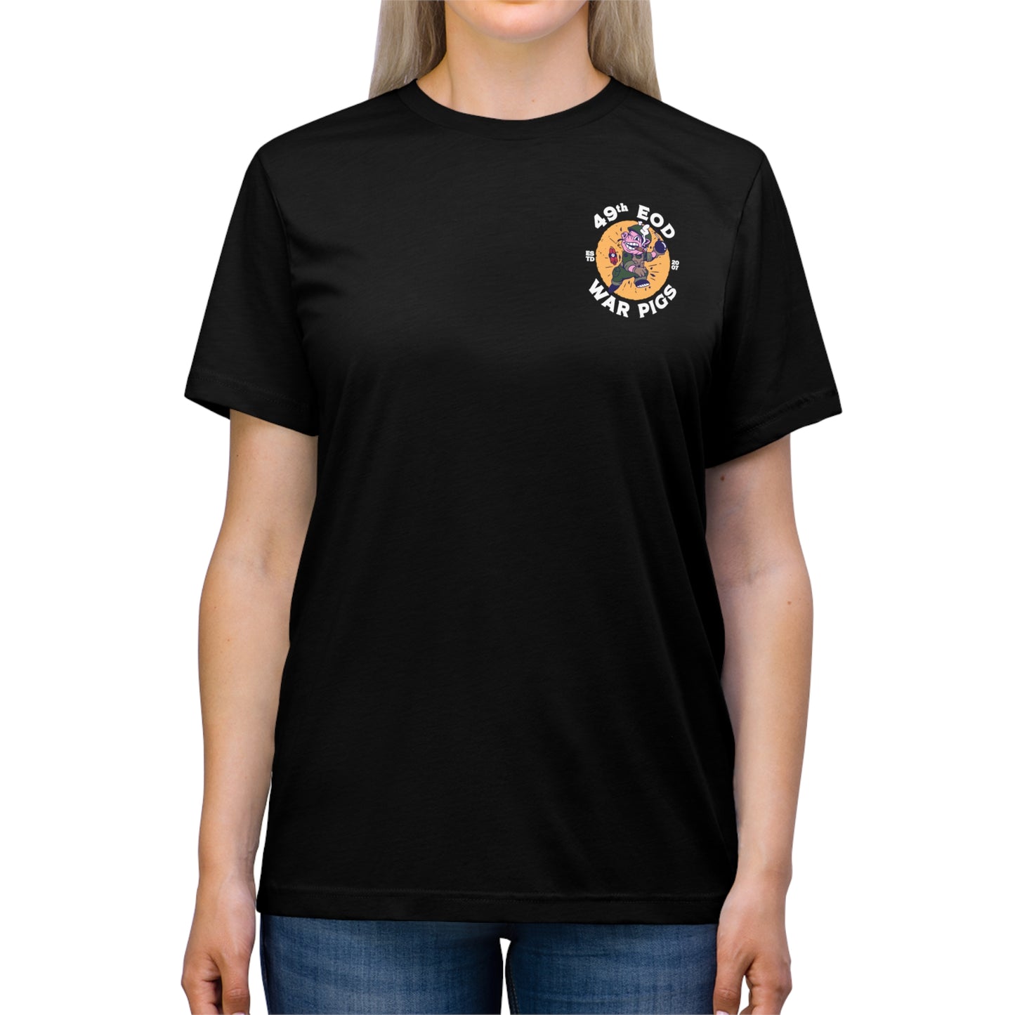 EOD White Front Logo