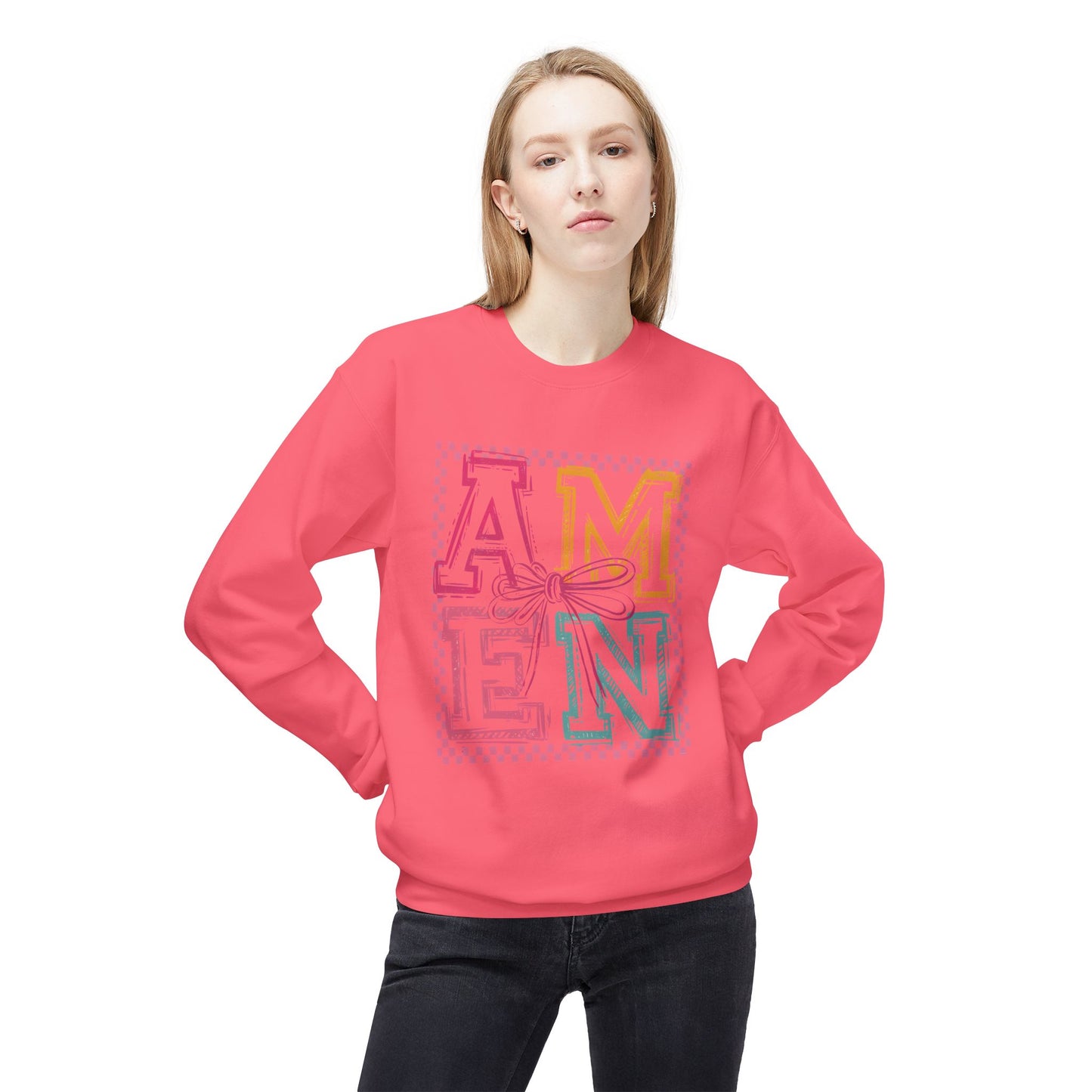 Unisex Midweight Softstyle Fleece Crewneck Sweatshirt