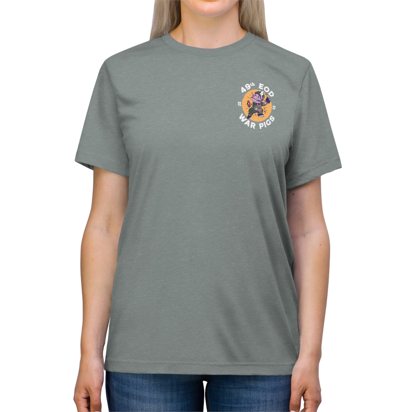 EOD White Front Logo