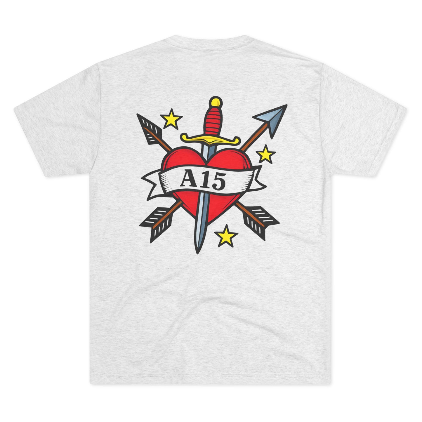 Tri-Blend A15 American Tattoo Inspired