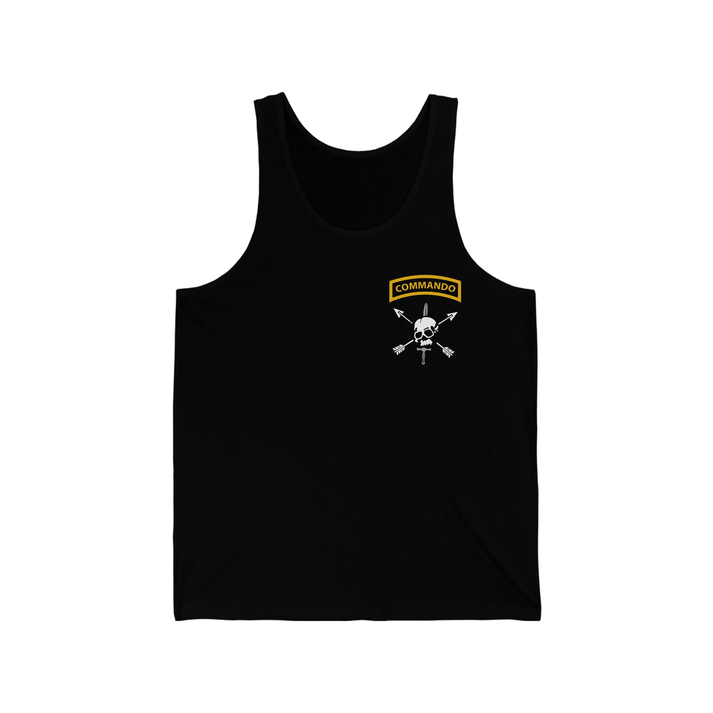 Commando- Unisex Jersey Tank