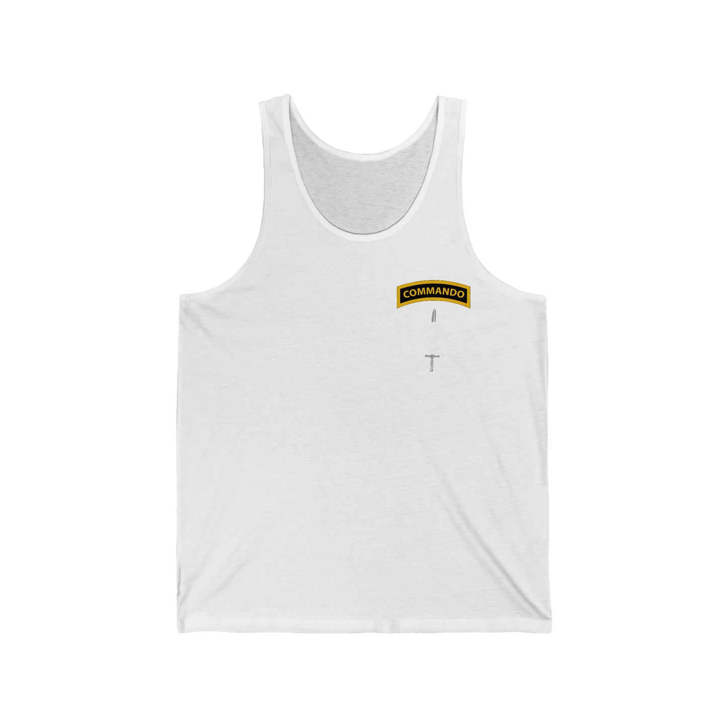 Commando- Unisex Jersey Tank