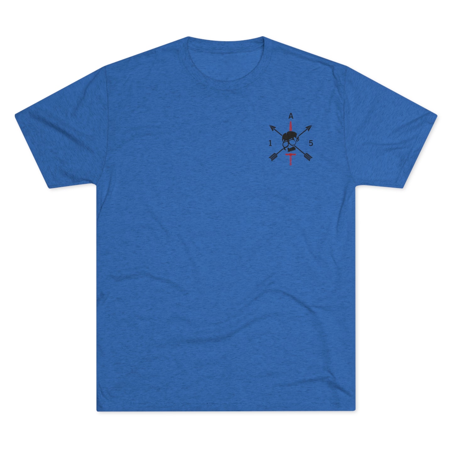 Christmas Wreath- Unisex Tri-Blend Crew Tee