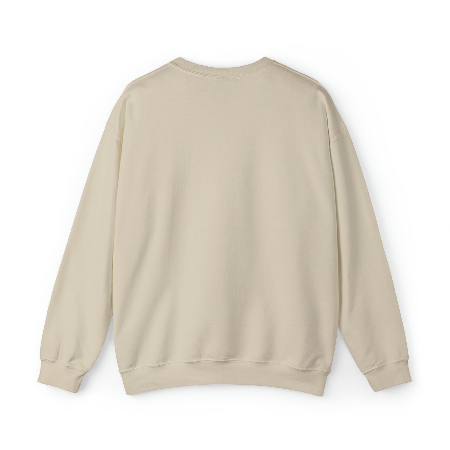 Front Only- White Logo Crewneck Sweatshirt
