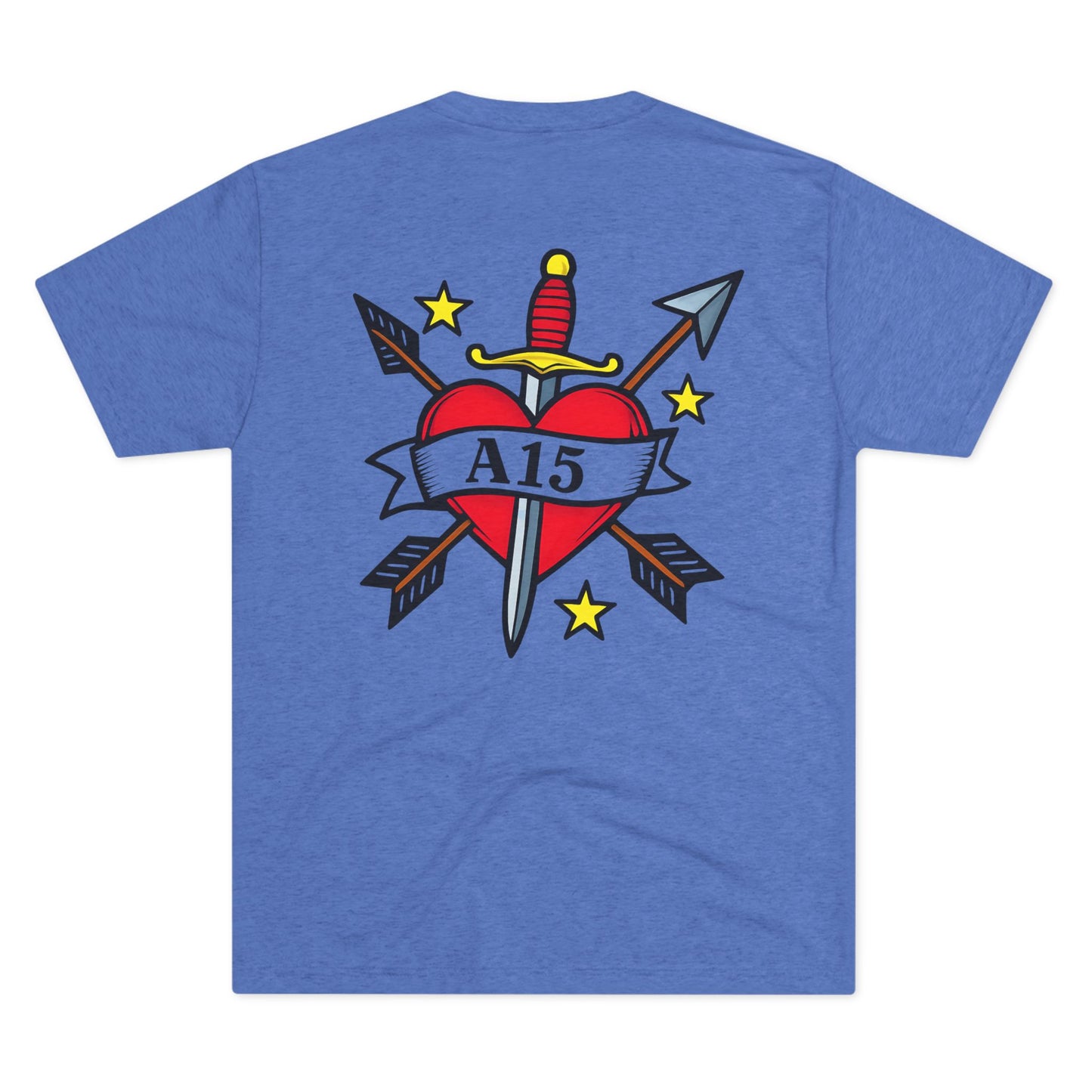 Tri-Blend A15 American Tattoo Inspired