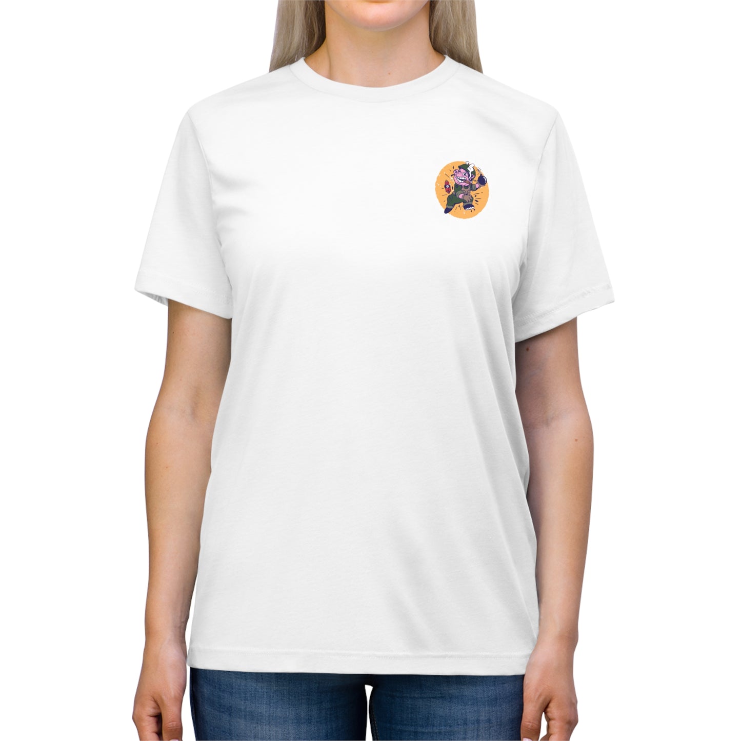 EOD White Front Logo