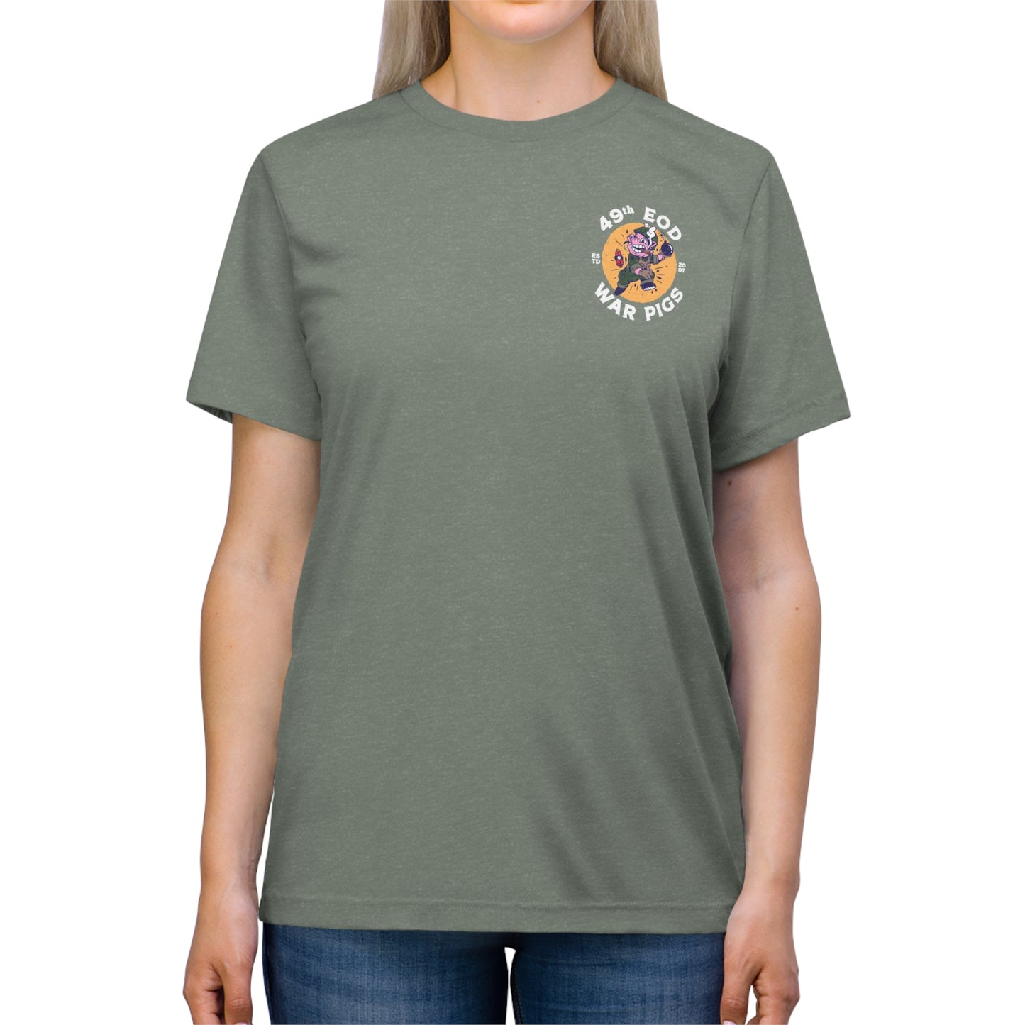 EOD White Front Logo