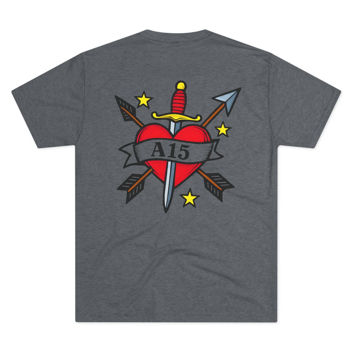 Tri-Blend A15 American Tattoo Inspired