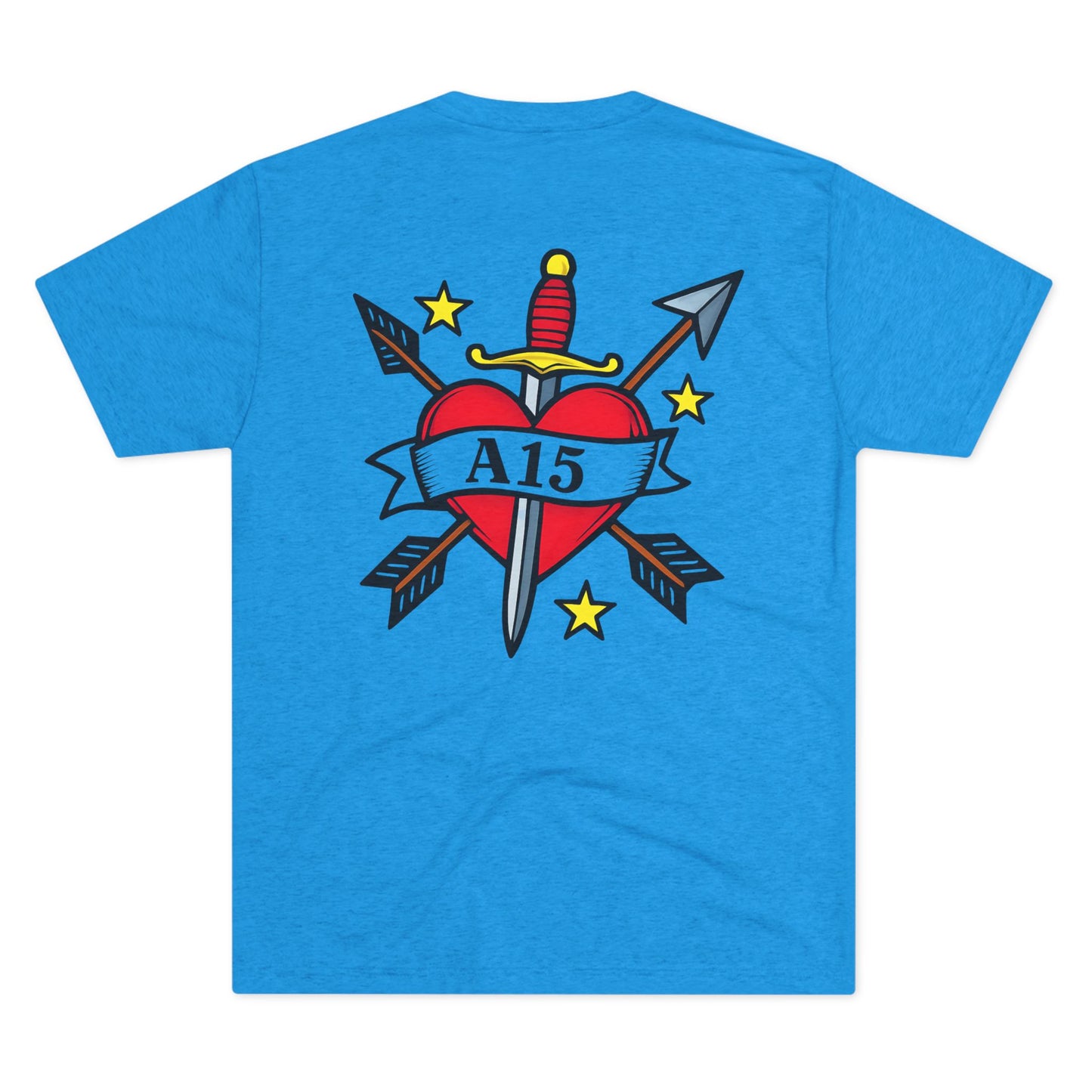 Tri-Blend A15 American Tattoo Inspired