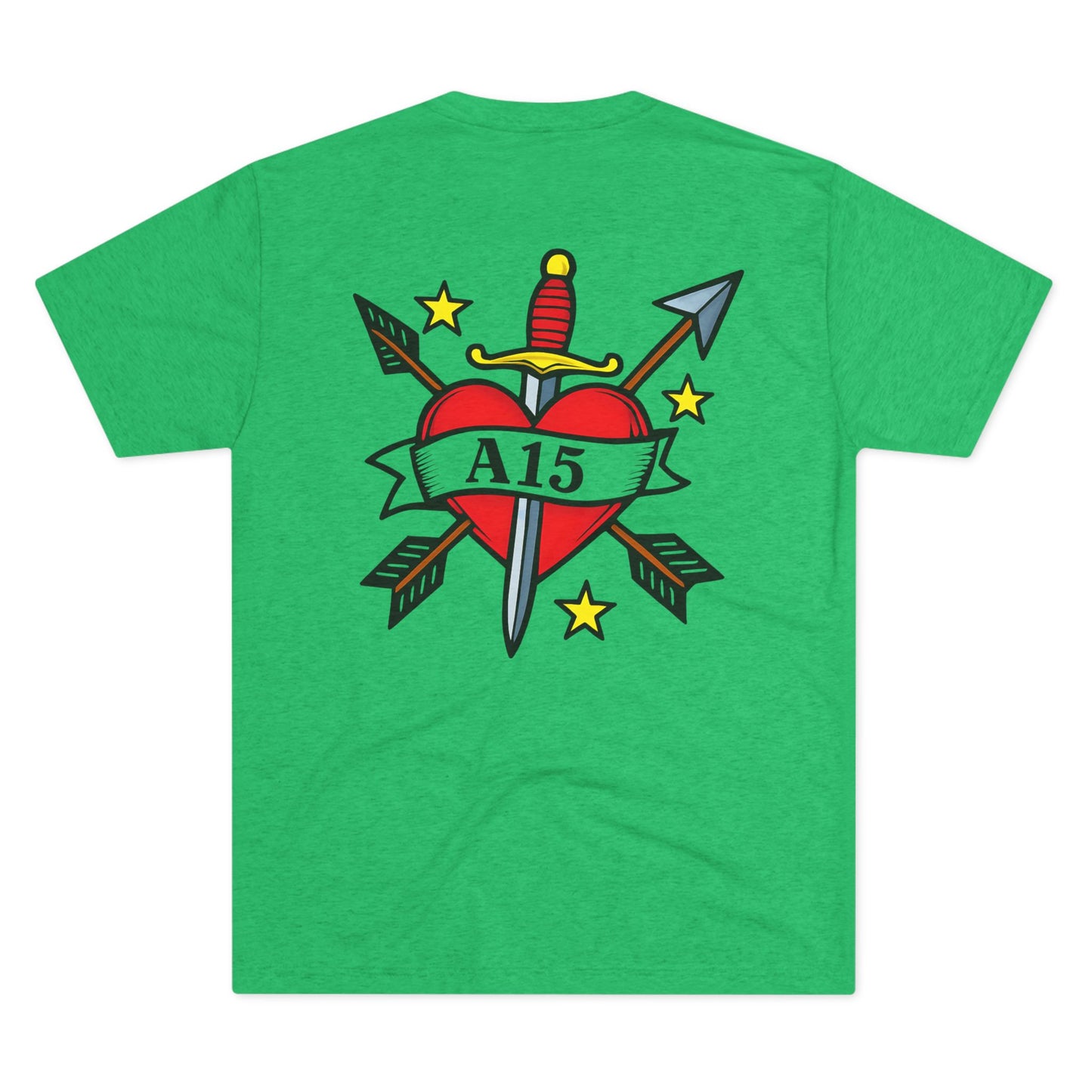 Tri-Blend A15 American Tattoo Inspired