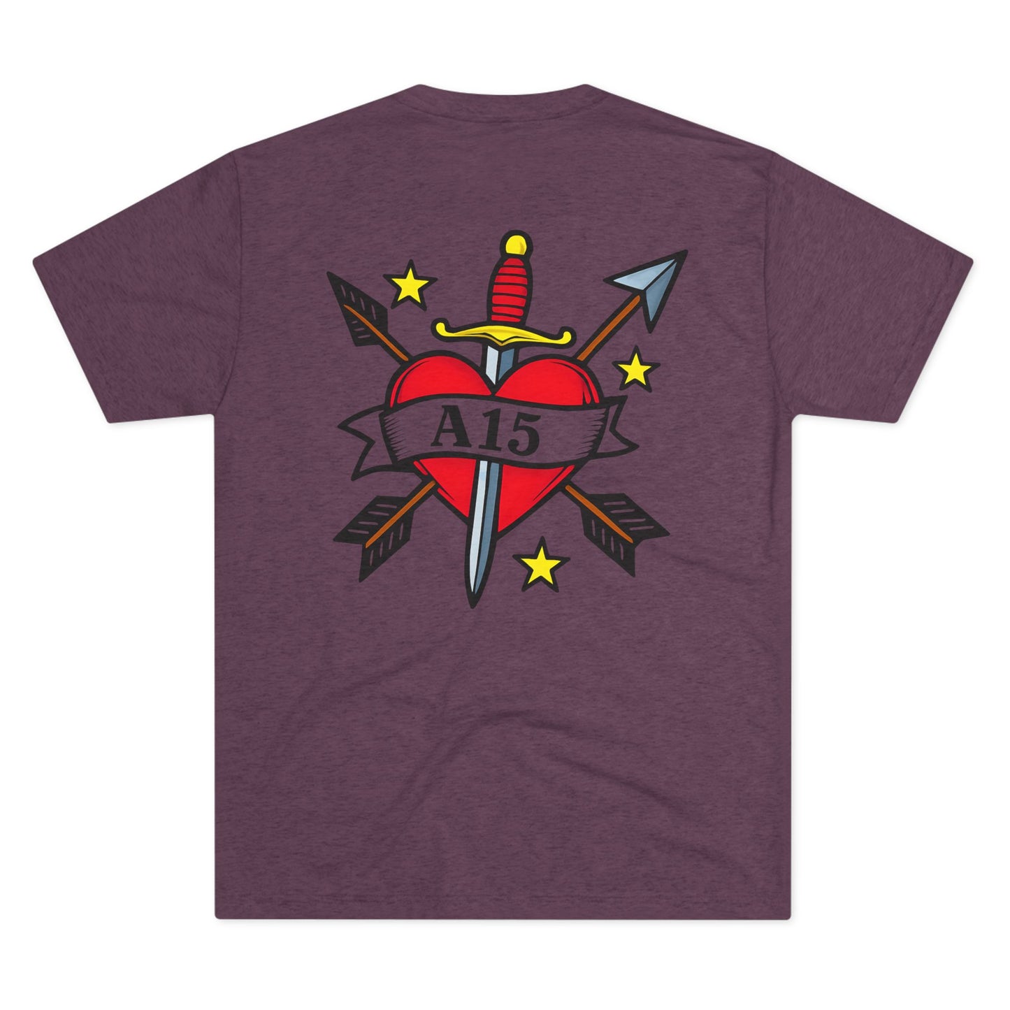 Tri-Blend A15 American Tattoo Inspired