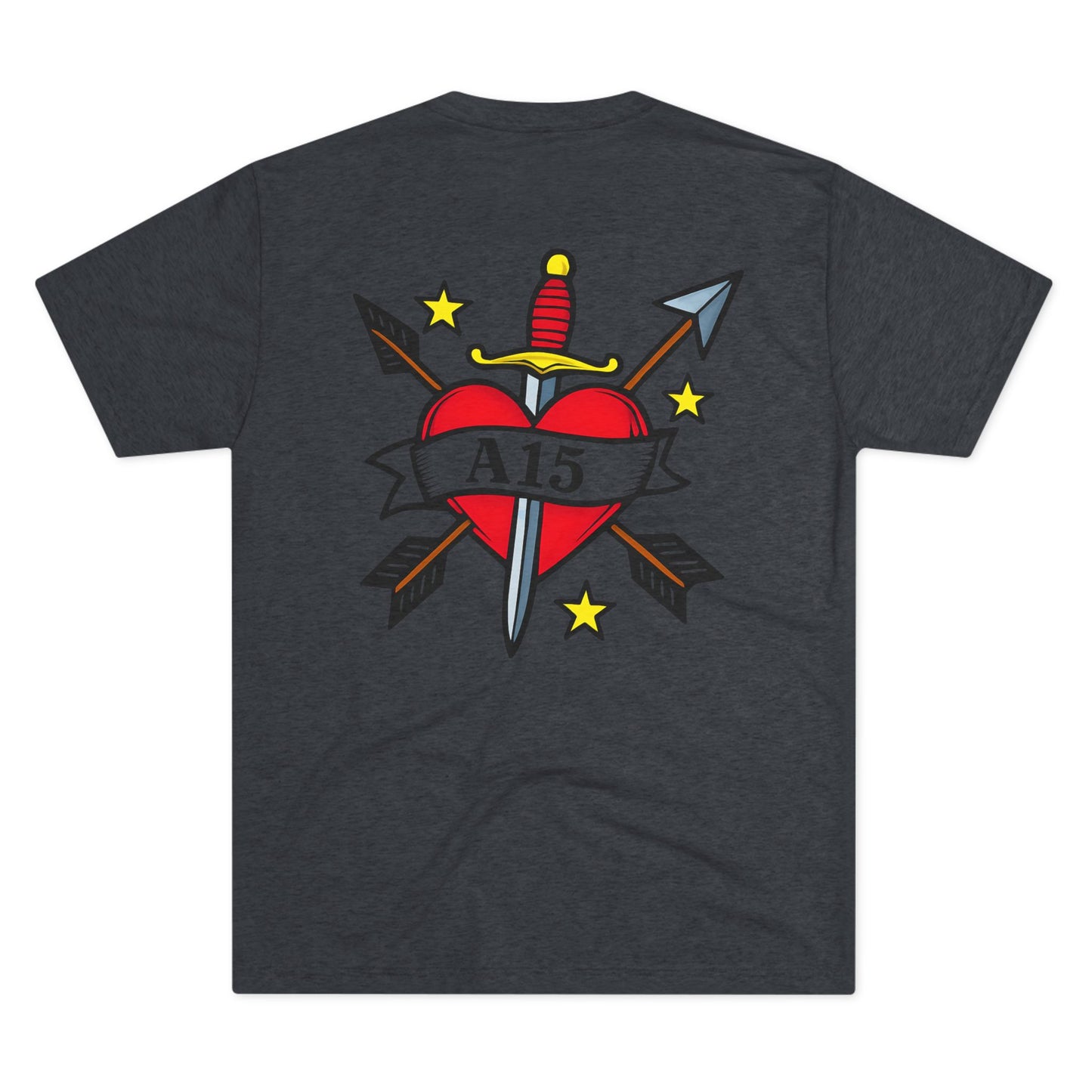 Tri-Blend A15 American Tattoo Inspired