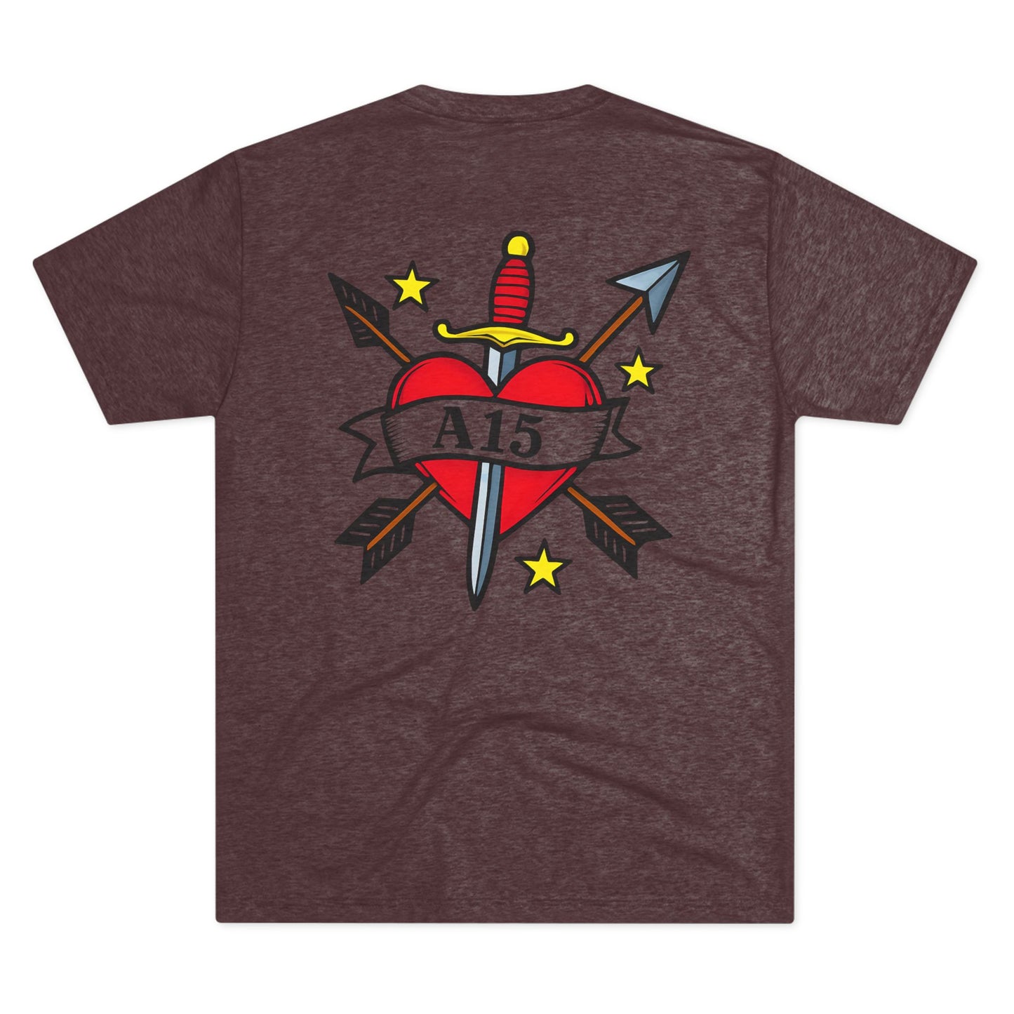 Tri-Blend A15 American Tattoo Inspired