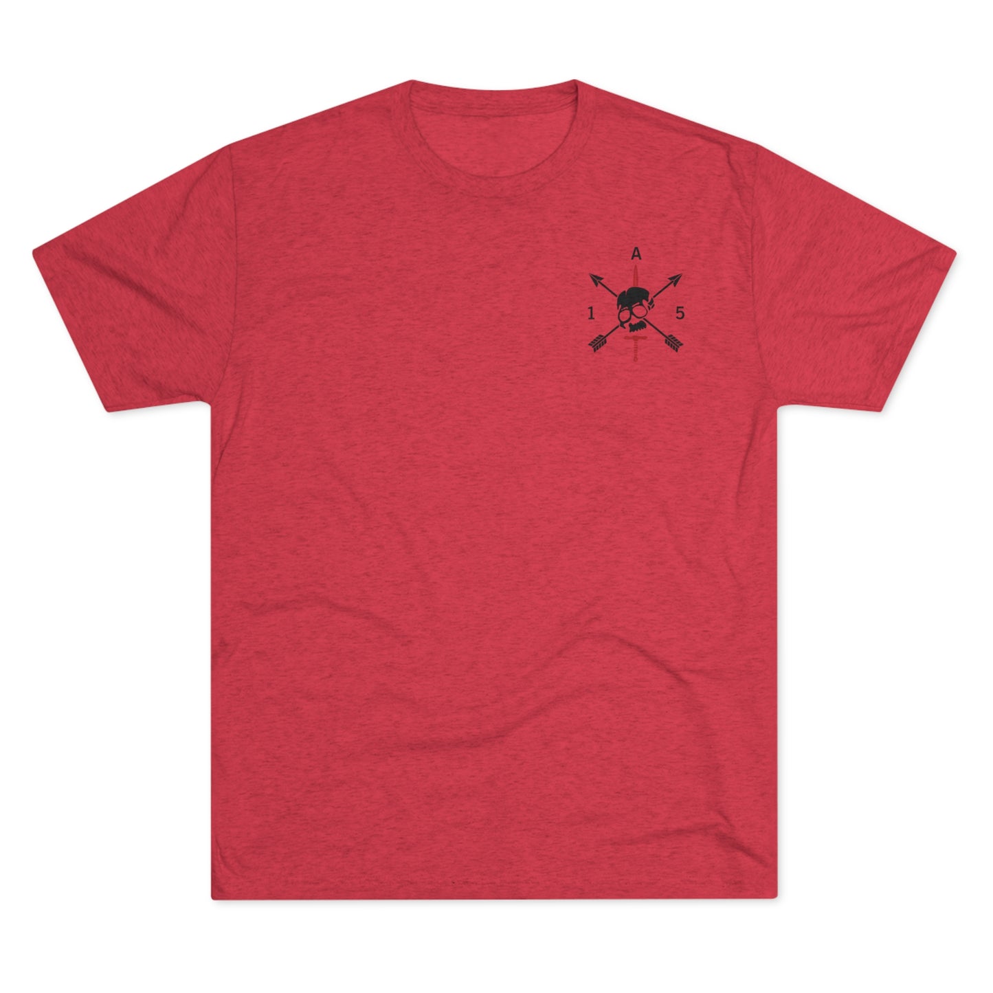 Christmas Wreath- Unisex Tri-Blend Crew Tee