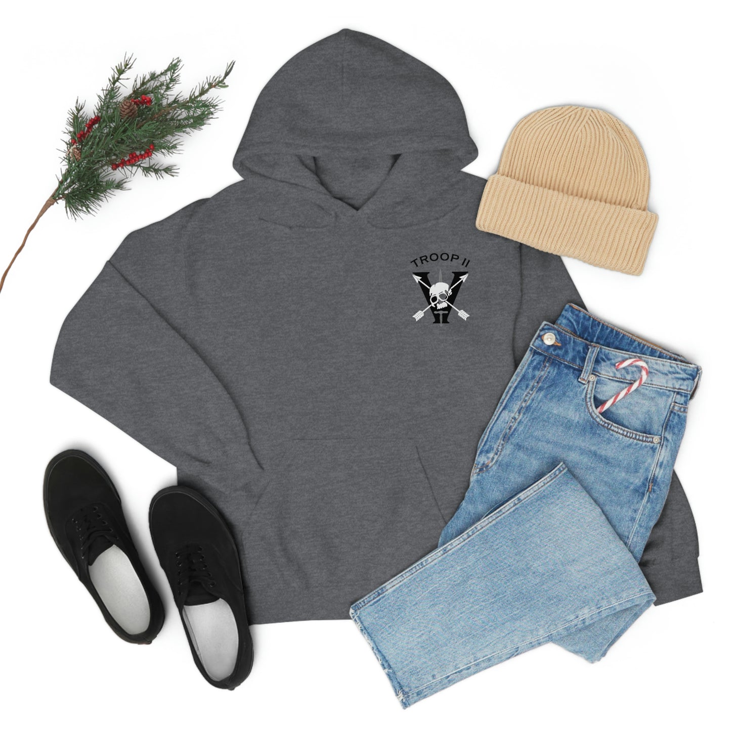 Troop 2 Unisex Heavy Blend™ Hooded Sweatshirt