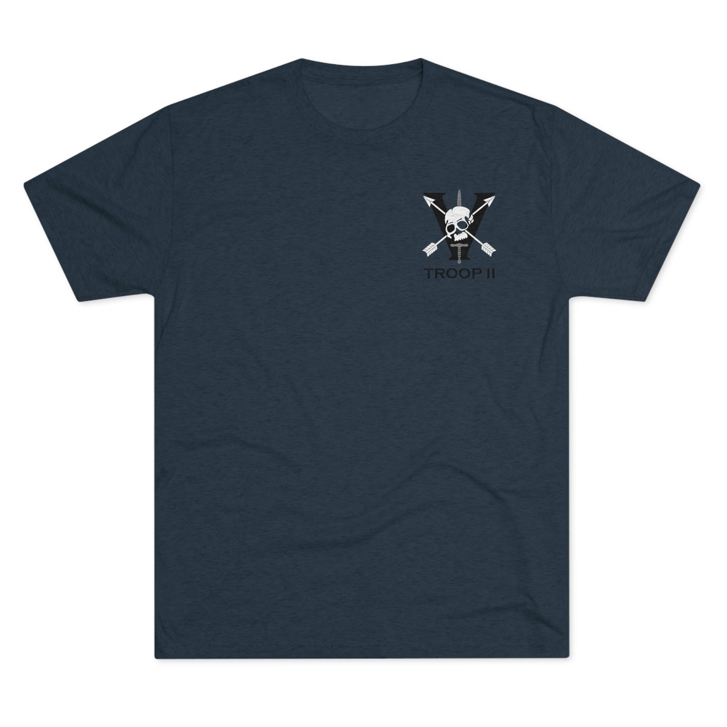 T2-Unisex Tri-Blend Crew Tee