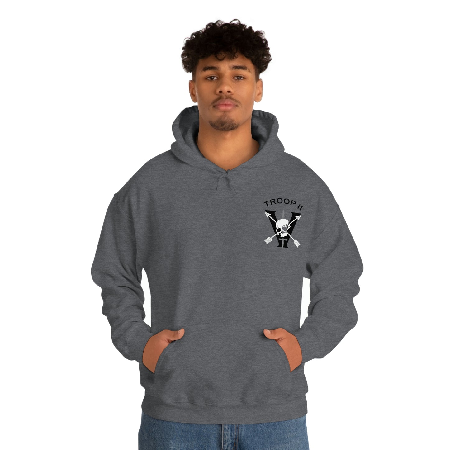 Troop 2 Unisex Heavy Blend™ Hooded Sweatshirt