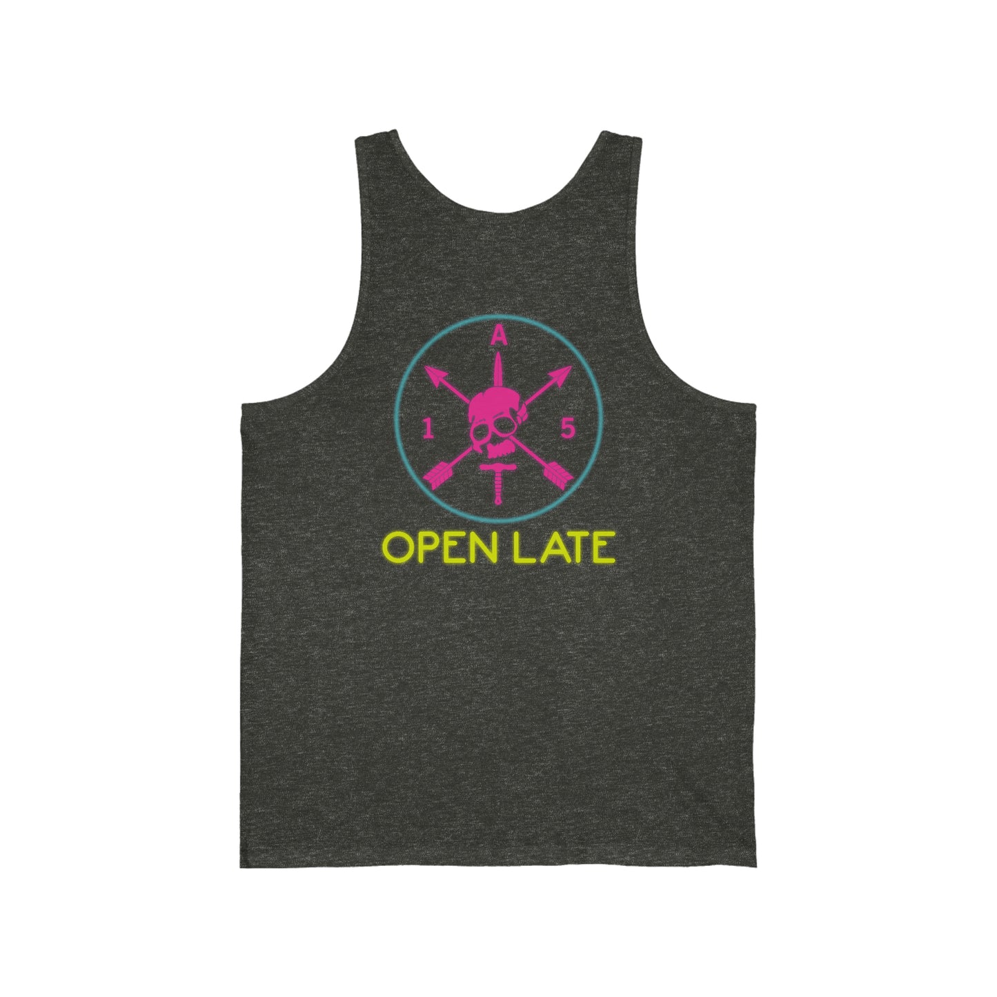 Unisex Jersey Tank- Open Late