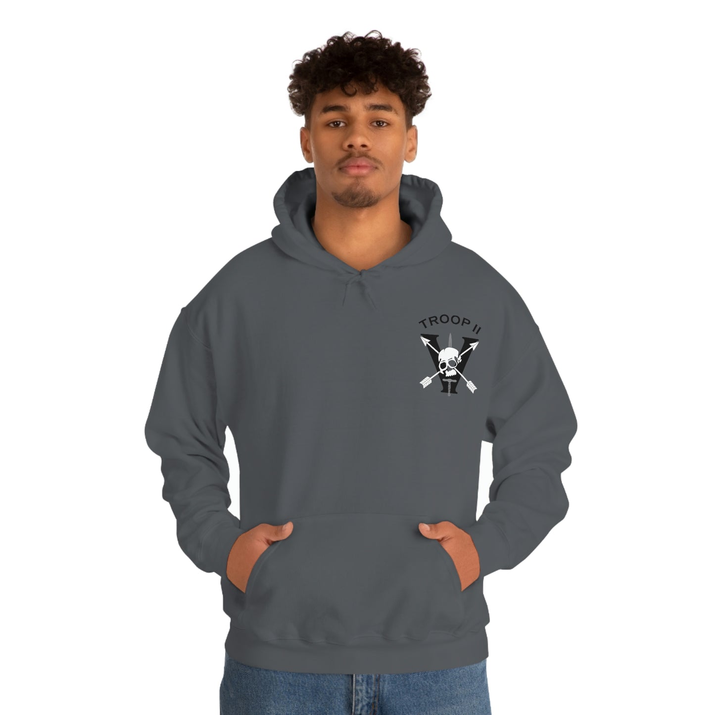 Troop 2 Unisex Heavy Blend™ Hooded Sweatshirt