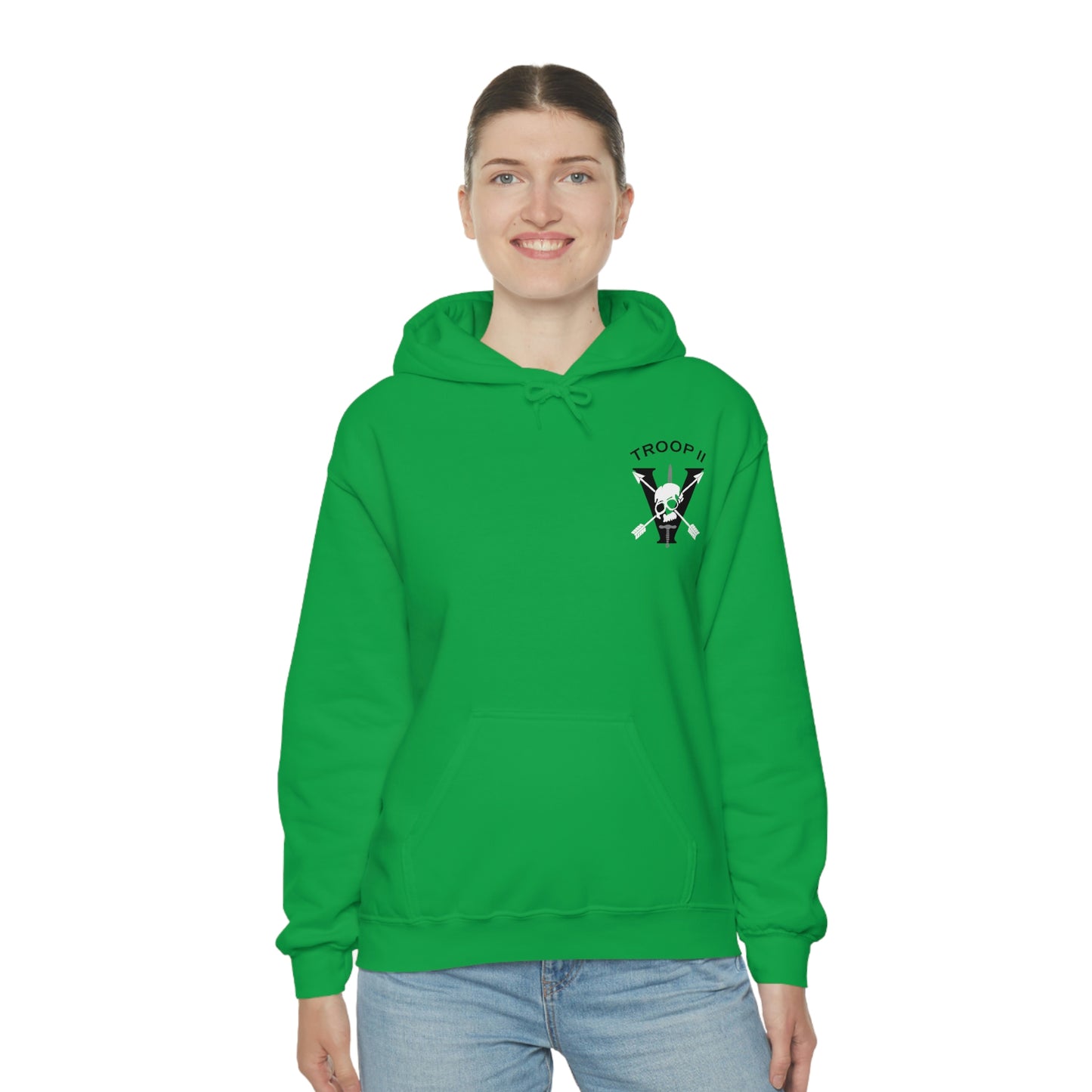 Troop 2 Unisex Heavy Blend™ Hooded Sweatshirt