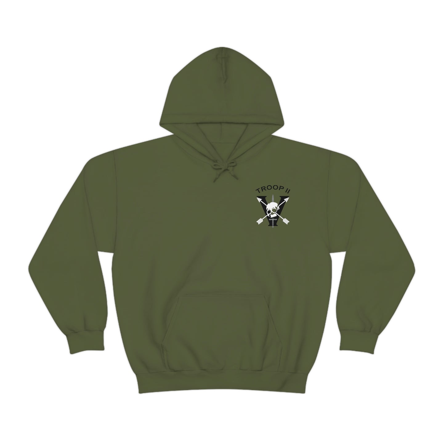 Troop 2 Unisex Heavy Blend™ Hooded Sweatshirt
