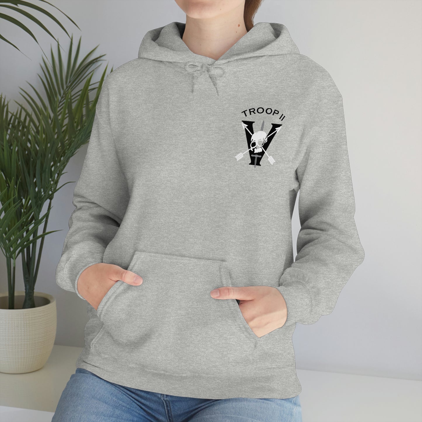 Troop 2 Unisex Heavy Blend™ Hooded Sweatshirt
