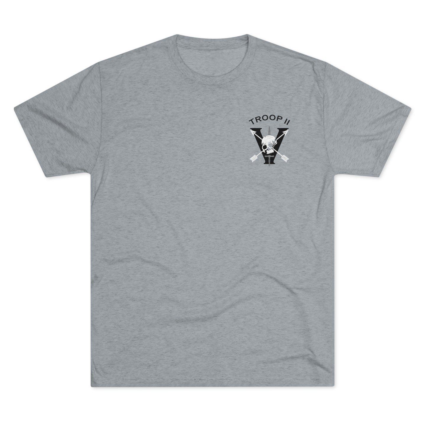 Troop 2Unisex Tri-Blend Crew Tee