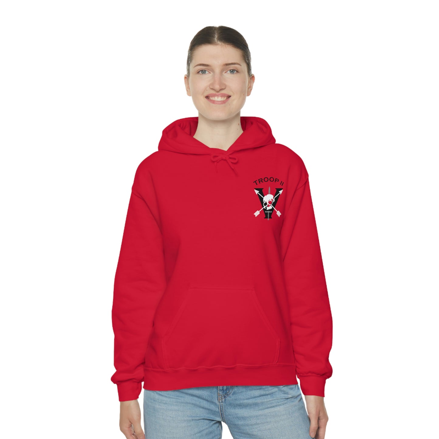 Troop 2 Unisex Heavy Blend™ Hooded Sweatshirt