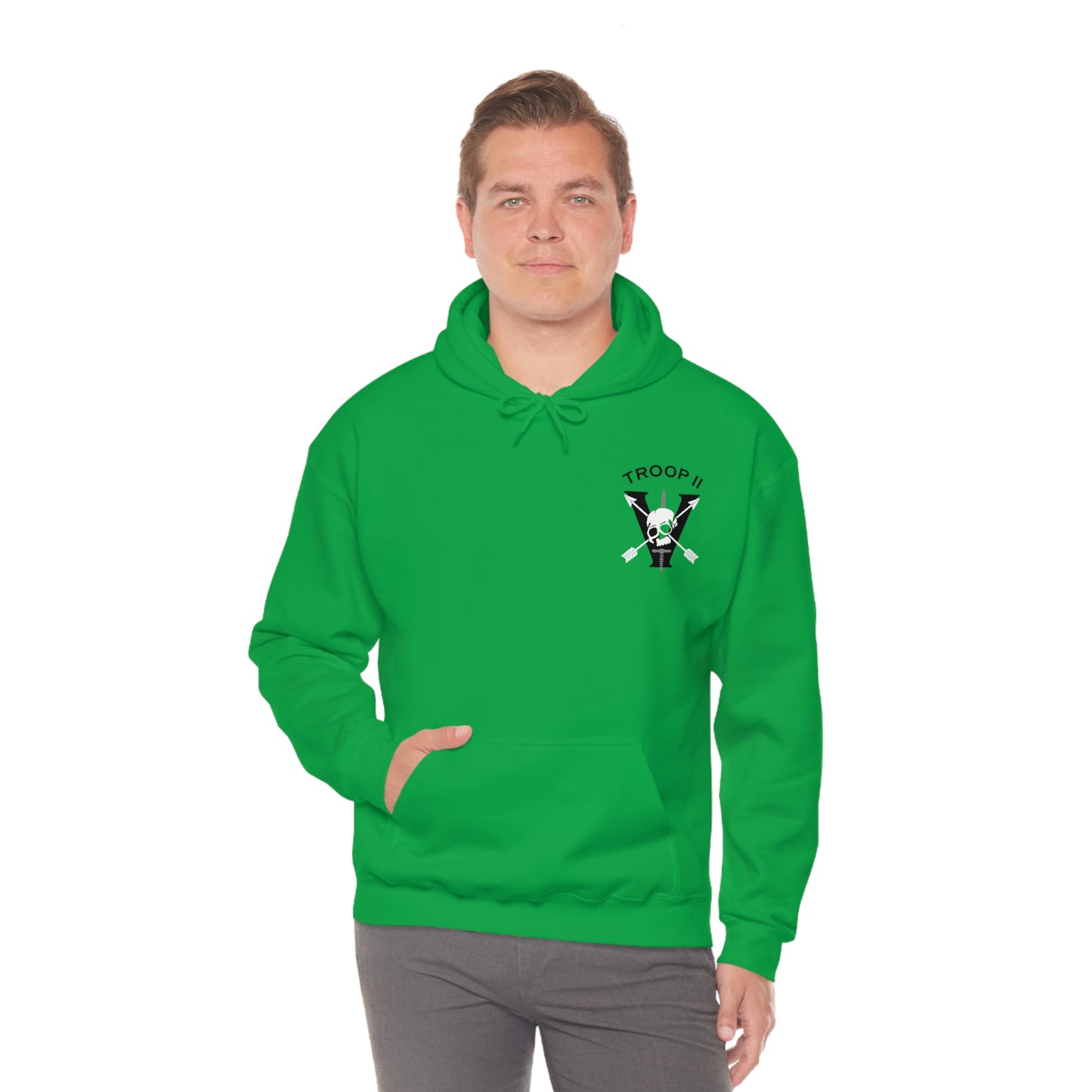 Troop 2 Unisex Heavy Blend™ Hooded Sweatshirt