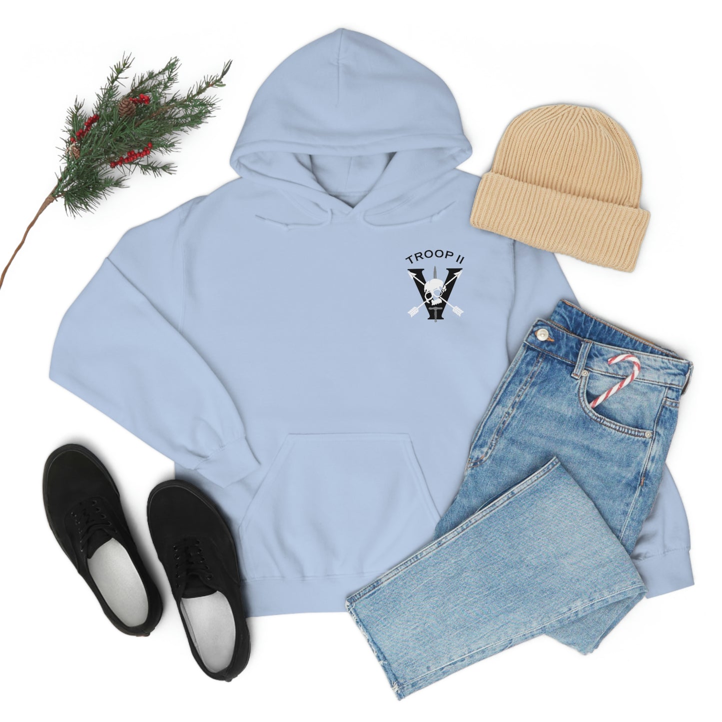 Troop 2 Unisex Heavy Blend™ Hooded Sweatshirt