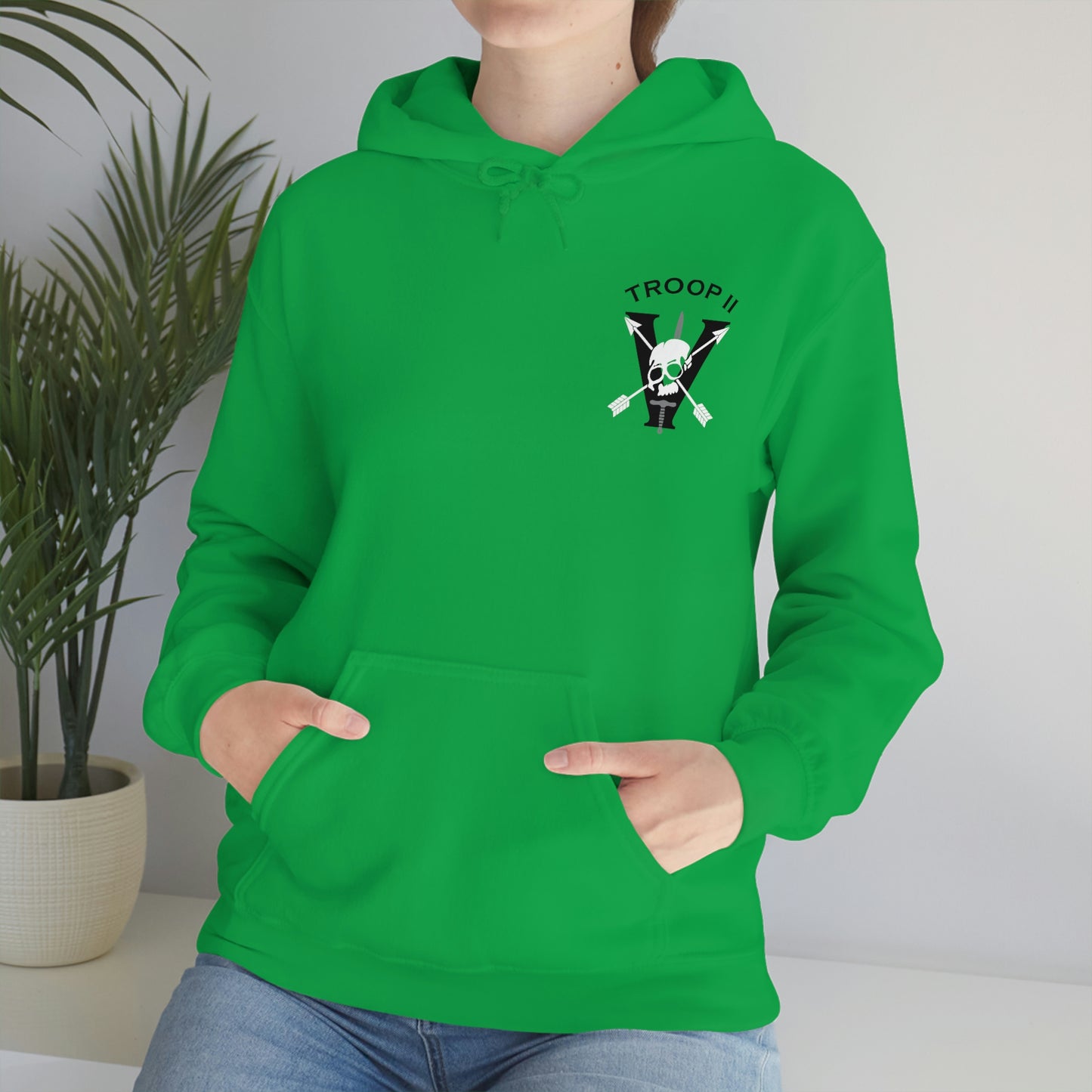 Troop 2 Unisex Heavy Blend™ Hooded Sweatshirt