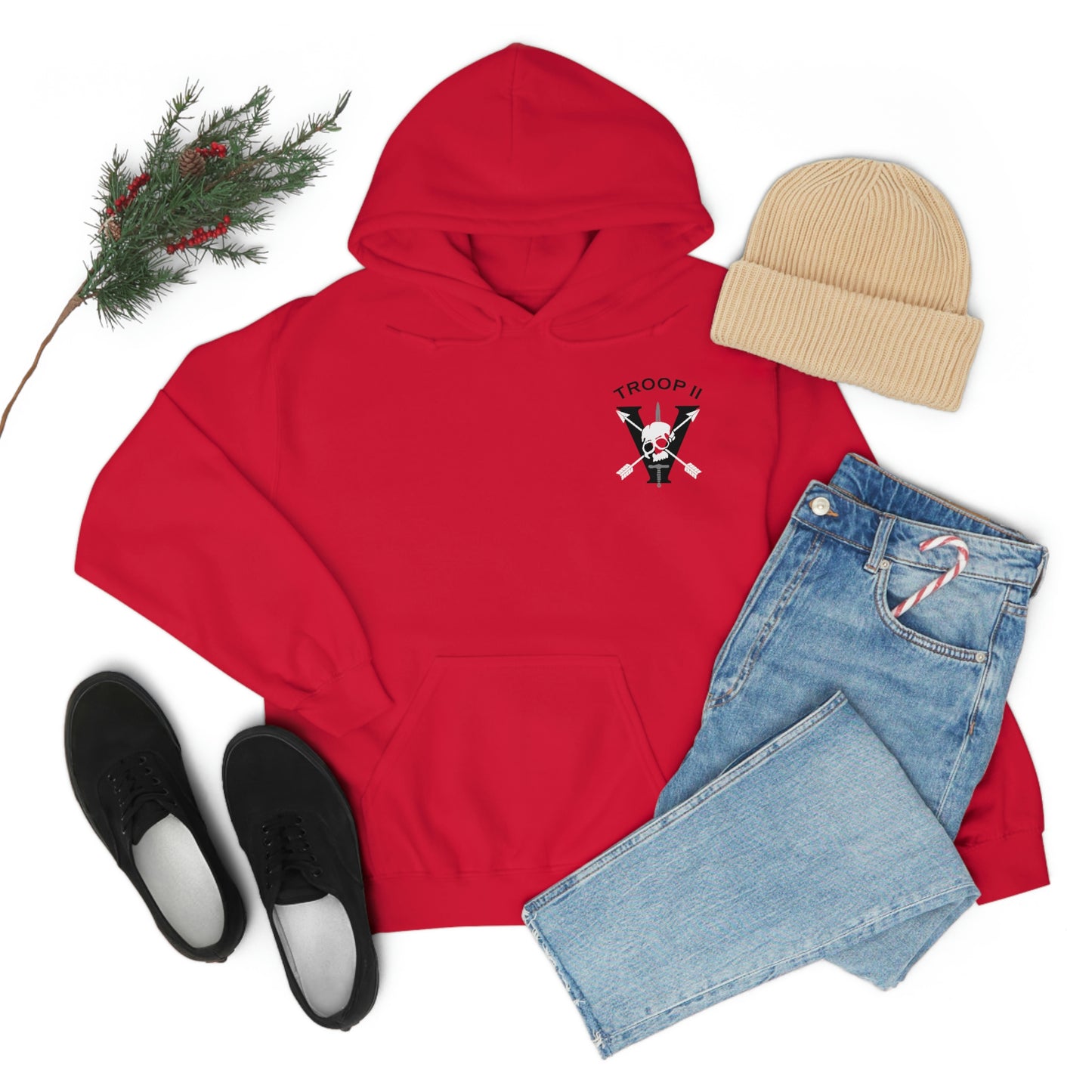 Troop 2 Unisex Heavy Blend™ Hooded Sweatshirt