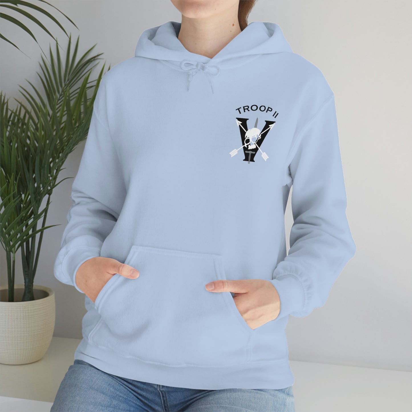Troop 2 Unisex Heavy Blend™ Hooded Sweatshirt