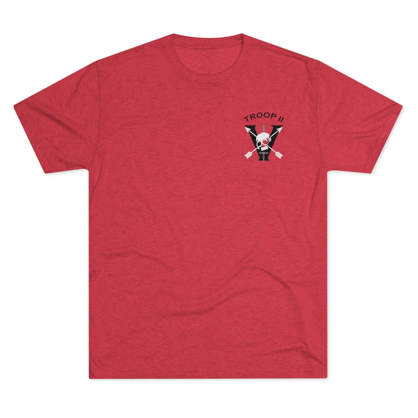 Troop 2Unisex Tri-Blend Crew Tee