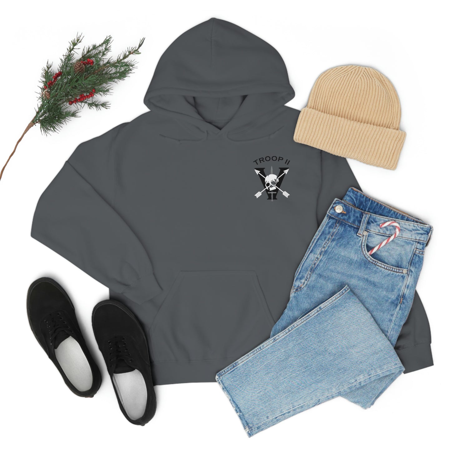 Troop 2 Unisex Heavy Blend™ Hooded Sweatshirt