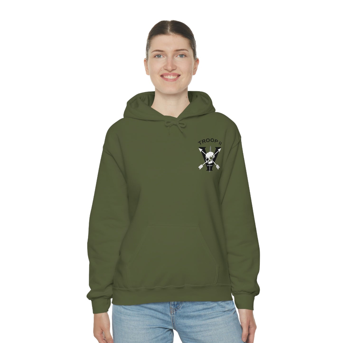 Troop 2 Unisex Heavy Blend™ Hooded Sweatshirt