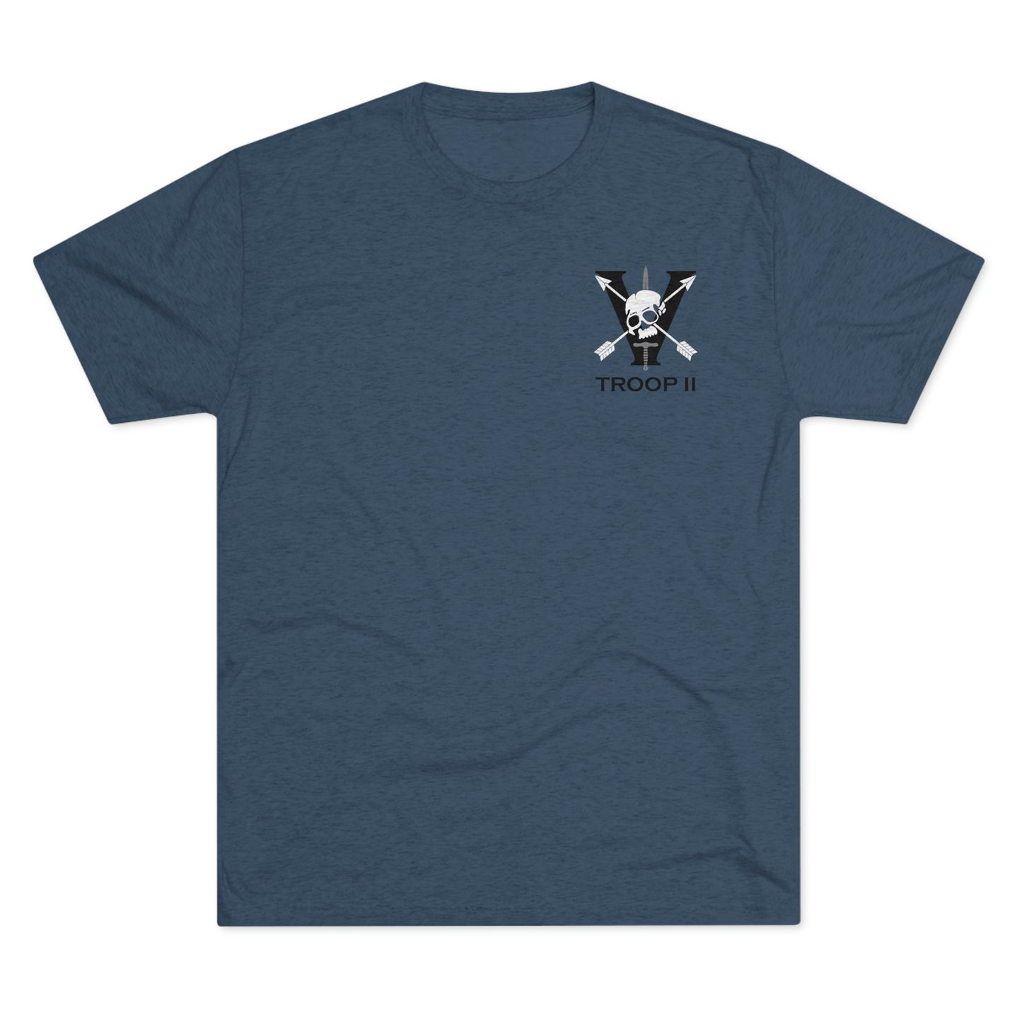 T2-Unisex Tri-Blend Crew Tee