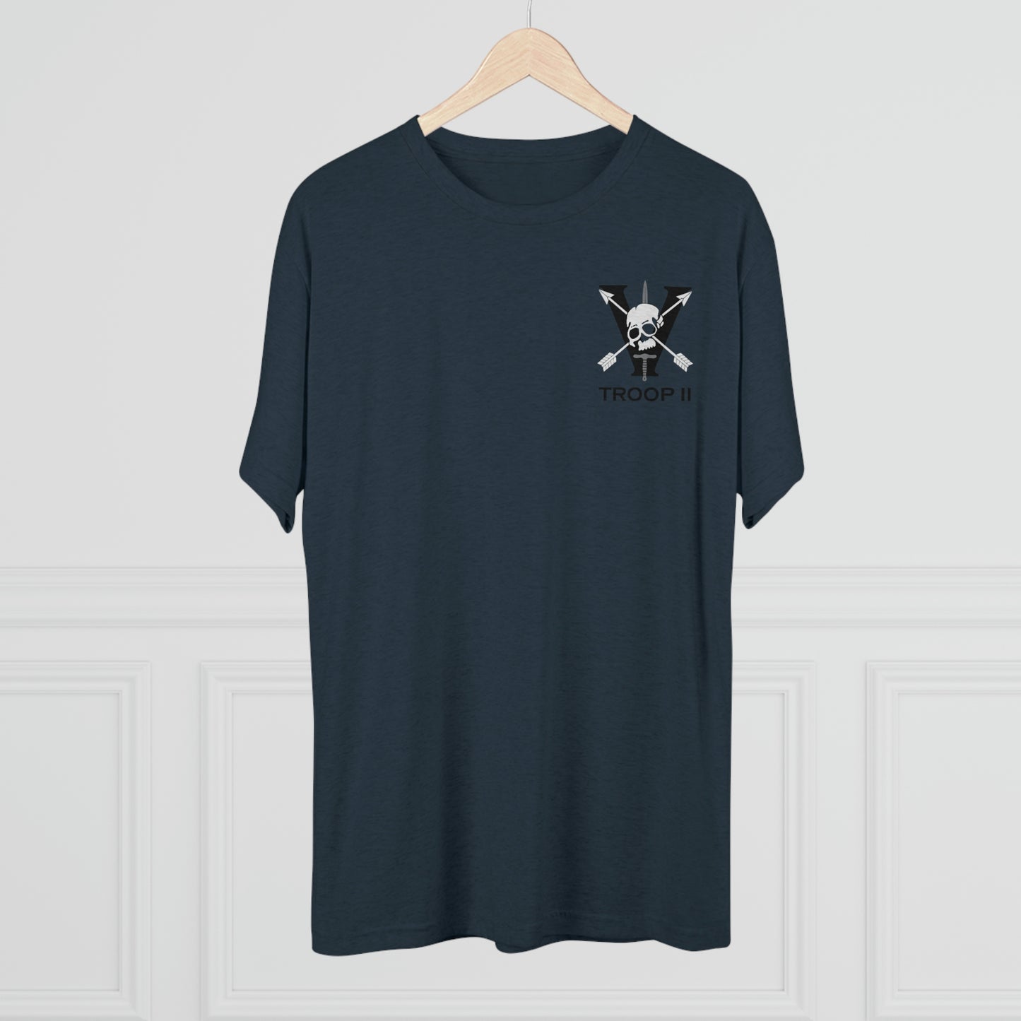T2-Unisex Tri-Blend Crew Tee