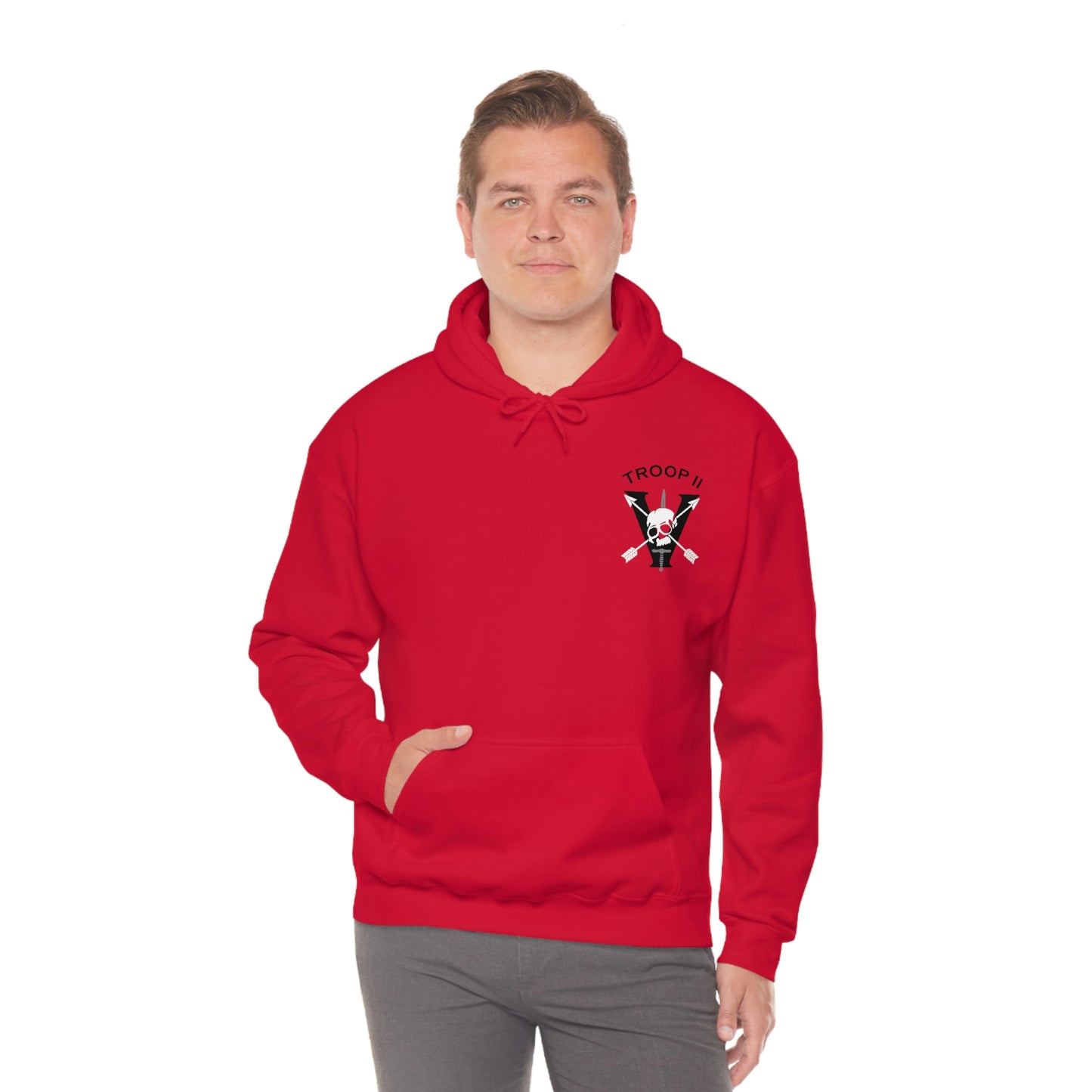 Troop 2 Unisex Heavy Blend™ Hooded Sweatshirt