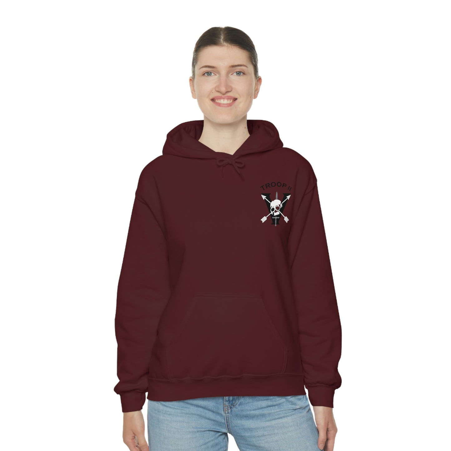 Troop 2 Unisex Heavy Blend™ Hooded Sweatshirt