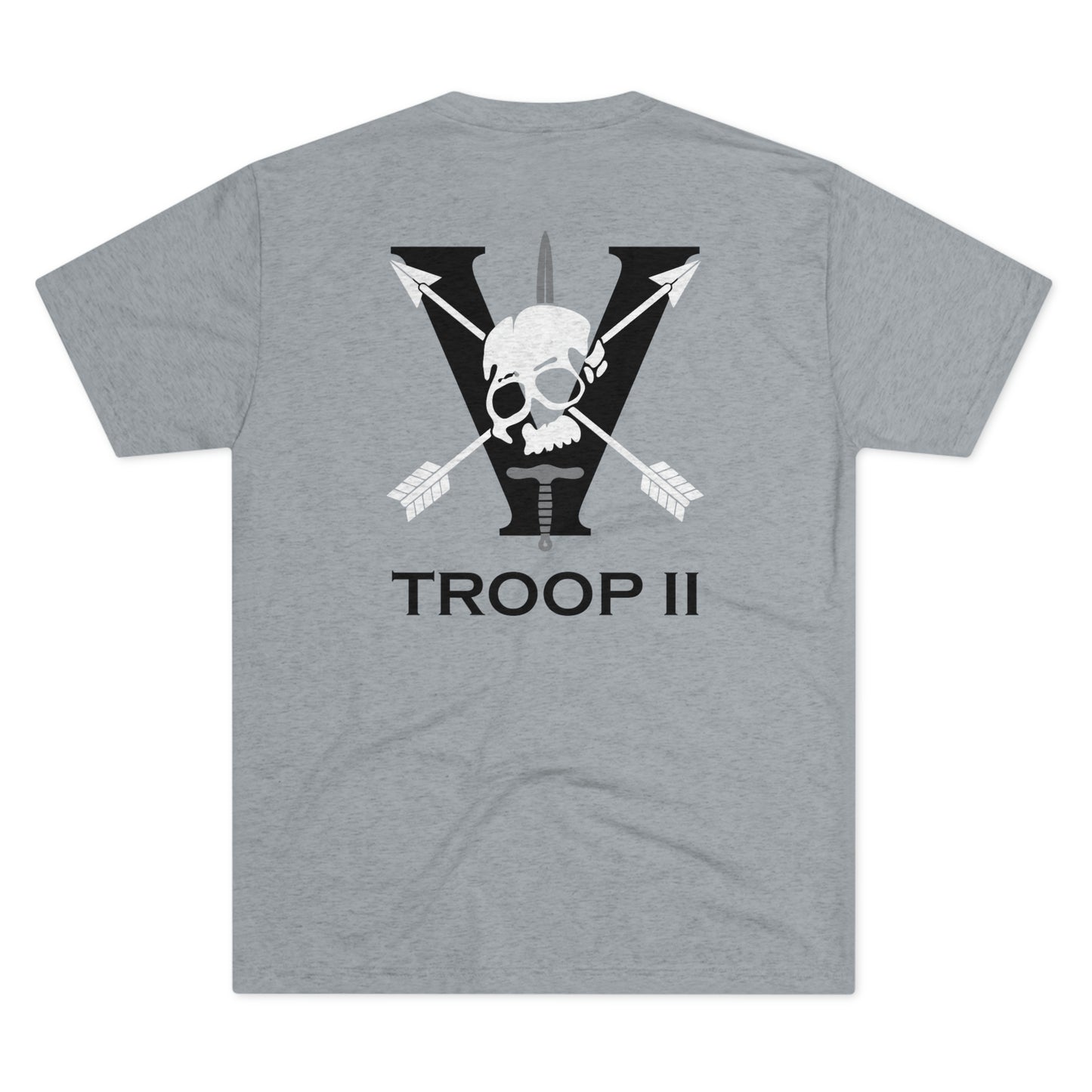 T2-Unisex Tri-Blend Crew Tee