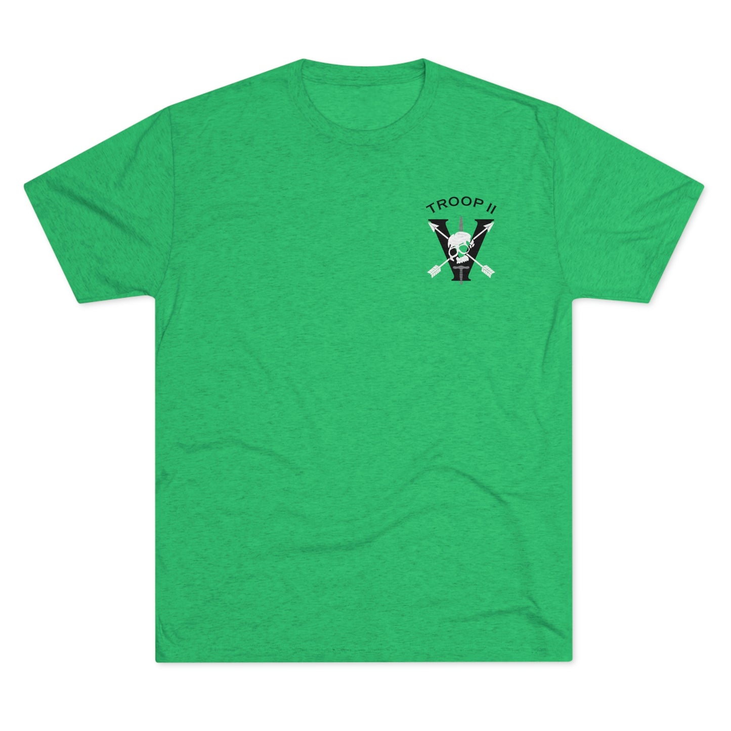Troop 2Unisex Tri-Blend Crew Tee