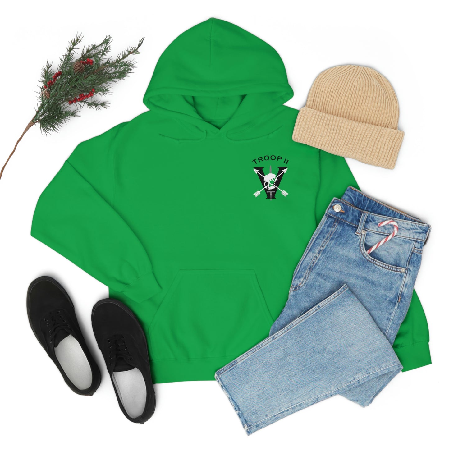 Troop 2 Unisex Heavy Blend™ Hooded Sweatshirt