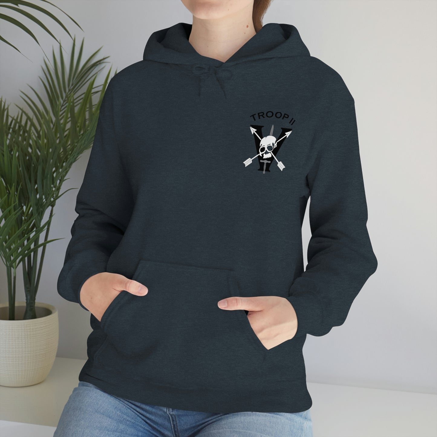 Troop 2 Unisex Heavy Blend™ Hooded Sweatshirt