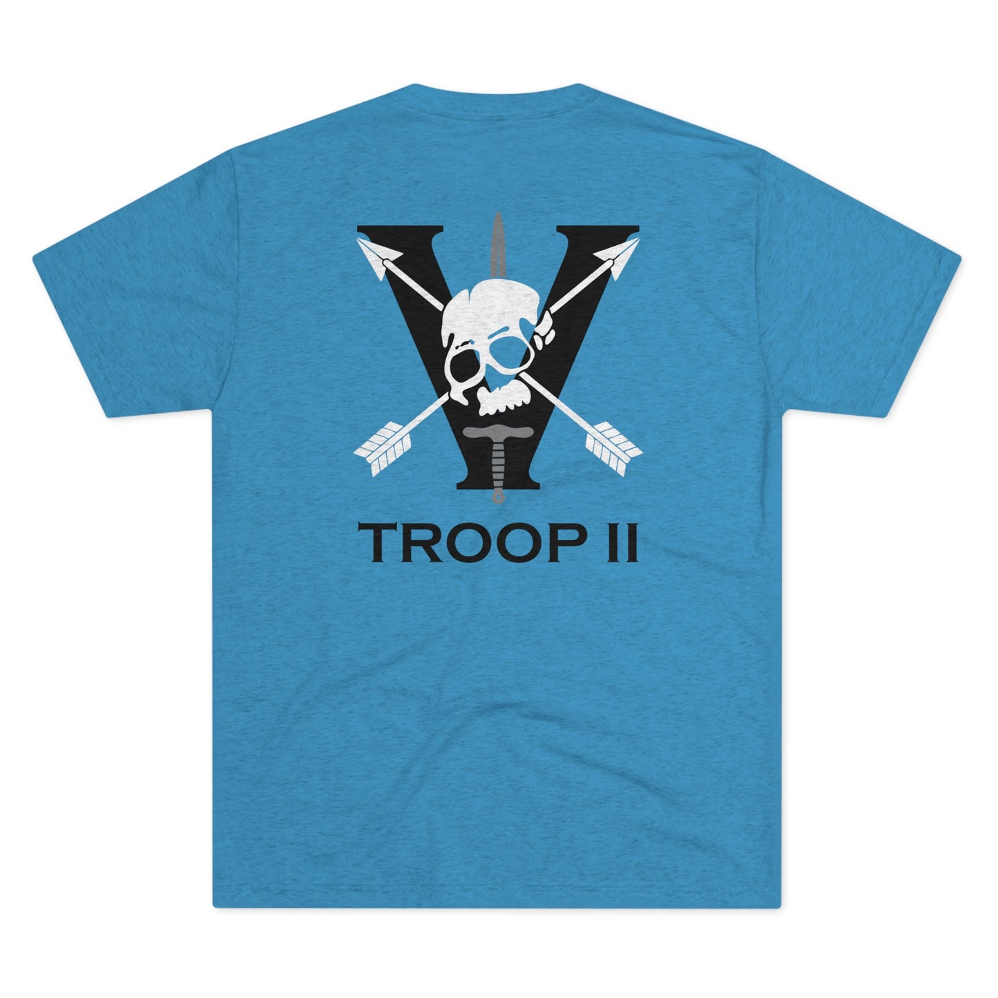 T2-Unisex Tri-Blend Crew Tee