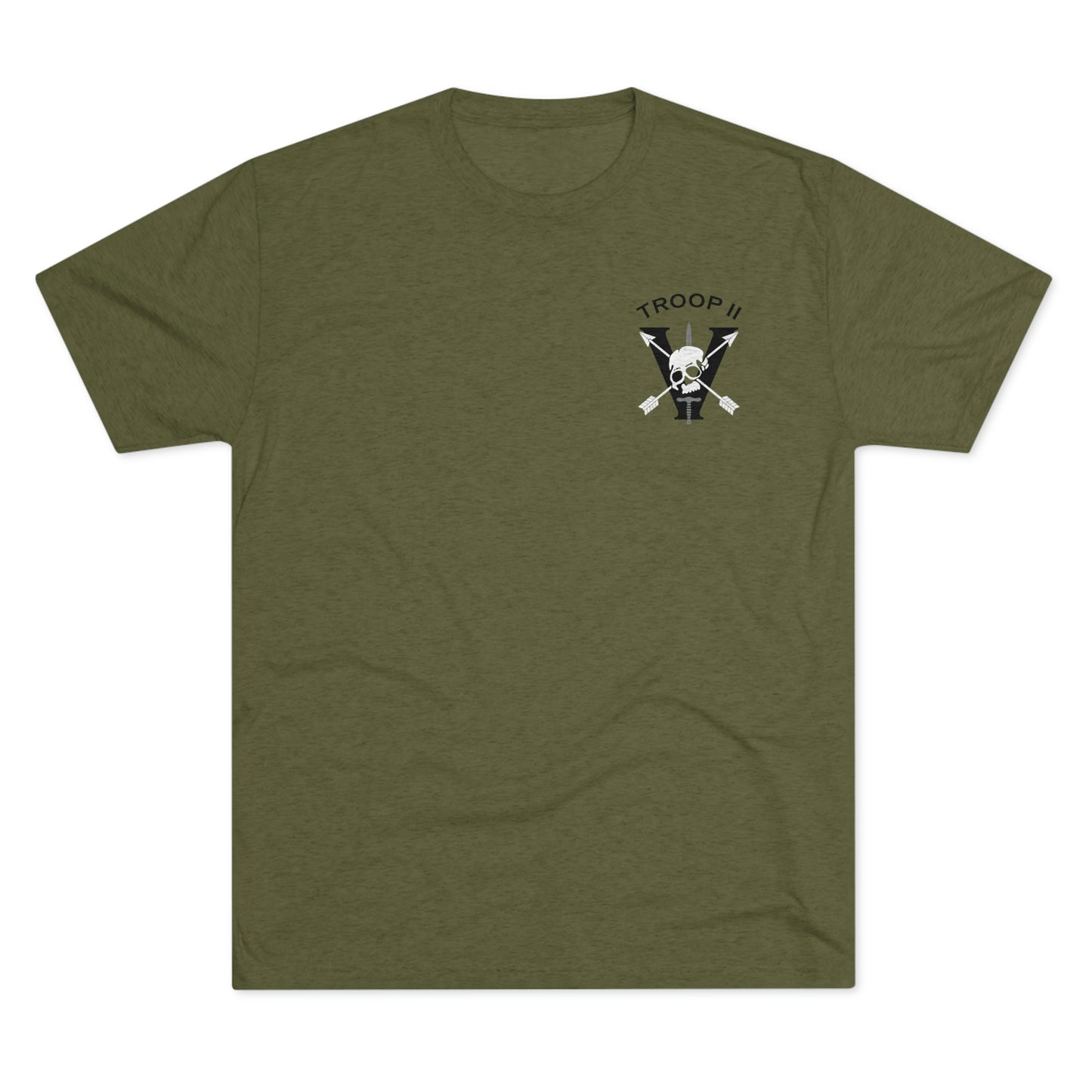 Troop 2Unisex Tri-Blend Crew Tee