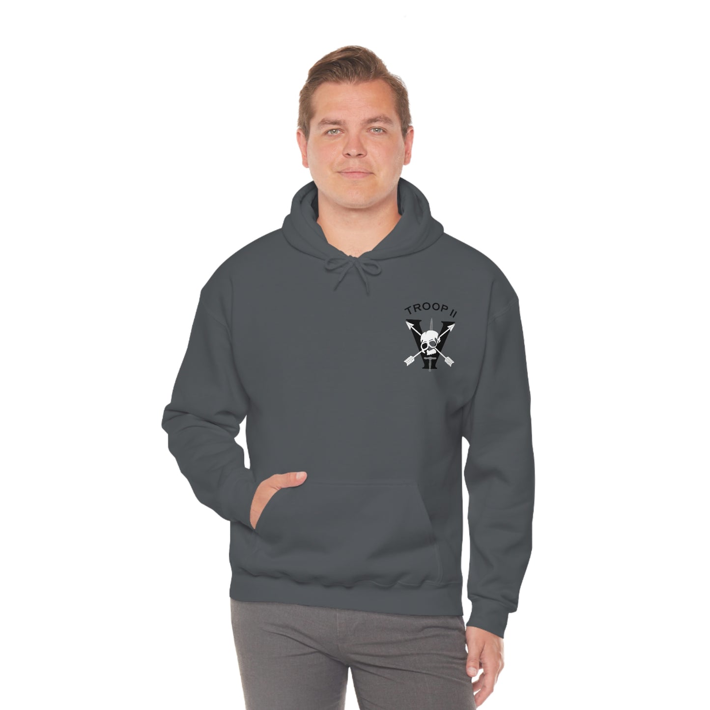 Troop 2 Unisex Heavy Blend™ Hooded Sweatshirt