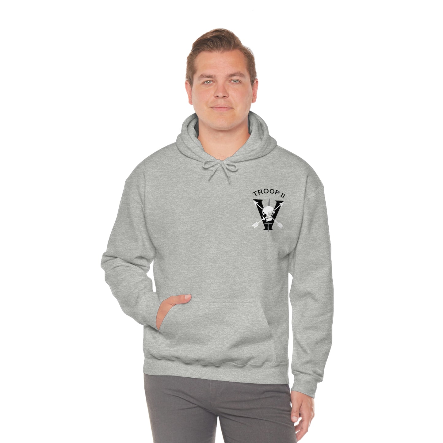 Troop 2 Unisex Heavy Blend™ Hooded Sweatshirt